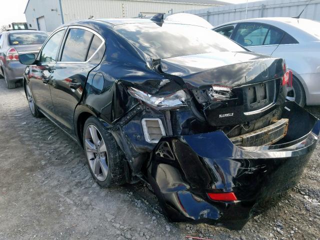 19VDE1F75DE400929 - 2013 ACURA ILX 20 TEC BLACK photo 3