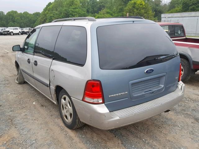 2FMZA51624BA22344 - 2004 FORD FREESTAR S SILVER photo 3