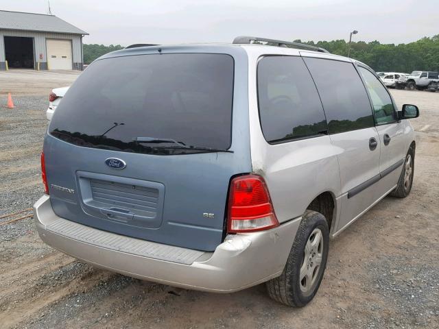 2FMZA51624BA22344 - 2004 FORD FREESTAR S SILVER photo 4