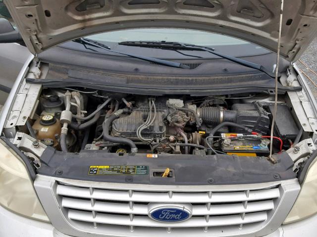 2FMZA51624BA22344 - 2004 FORD FREESTAR S SILVER photo 7