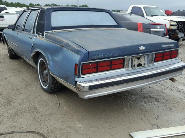 1G1BU51E6KR138668 - 1989 CHEVROLET CAPRICE CL BLUE photo 3