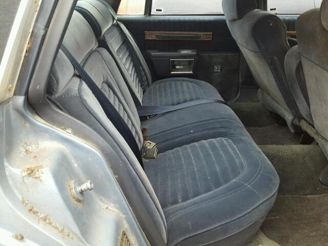 1G1BU51E6KR138668 - 1989 CHEVROLET CAPRICE CL BLUE photo 6