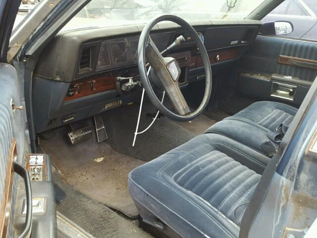 1G1BU51E6KR138668 - 1989 CHEVROLET CAPRICE CL BLUE photo 9