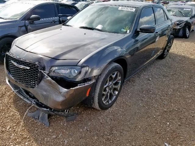 2C3CCAGG0FH927862 - 2015 CHRYSLER 300 S GRAY photo 2