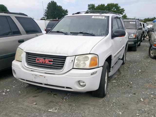 1GKDT13S852229084 - 2005 GMC ENVOY WHITE photo 2