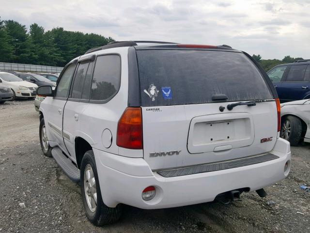 1GKDT13S852229084 - 2005 GMC ENVOY WHITE photo 3