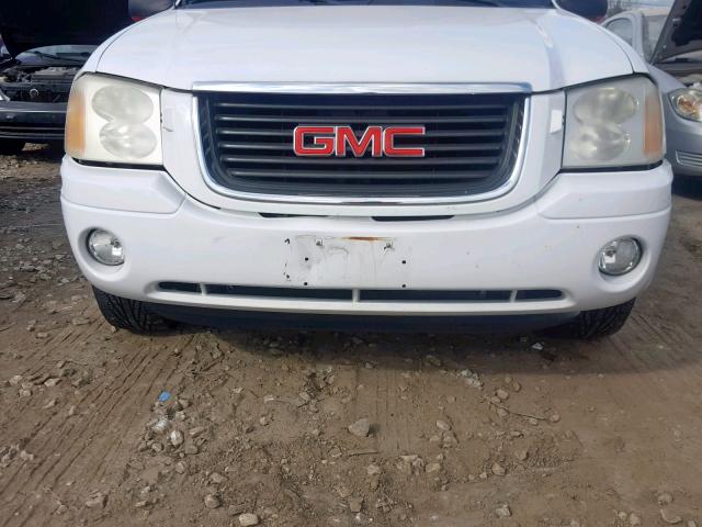 1GKDT13S852229084 - 2005 GMC ENVOY WHITE photo 9