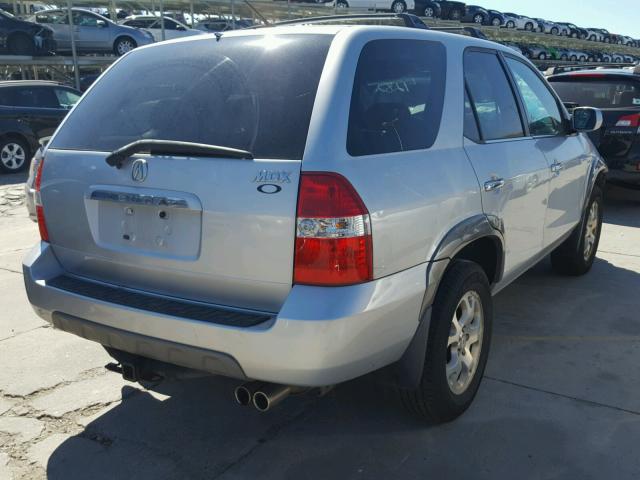 2HNYD18851H505353 - 2001 ACURA MDX TOURIN SILVER photo 4