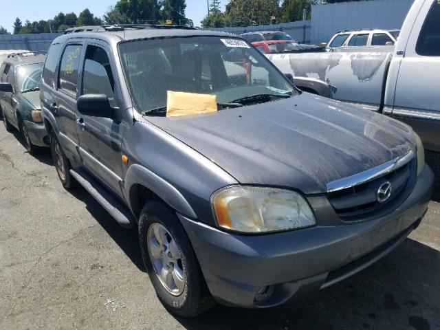 4F2CU08102KM34781 - 2002 MAZDA TRIBUTE LX GRAY photo 1