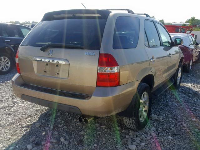 2HNYD18621H532976 - 2001 ACURA MDX TOURIN GOLD photo 4