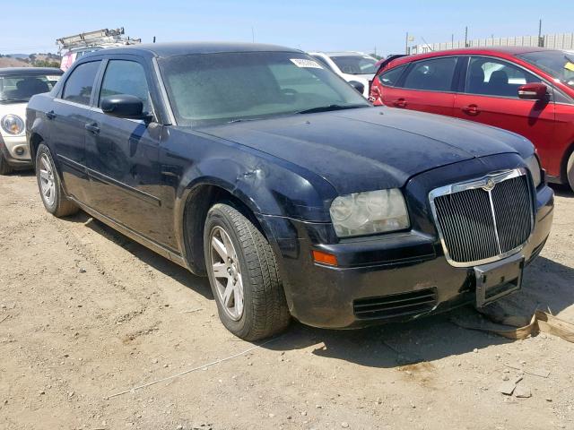 2C3KA43RX6H329000 - 2006 CHRYSLER 300 BLACK photo 1