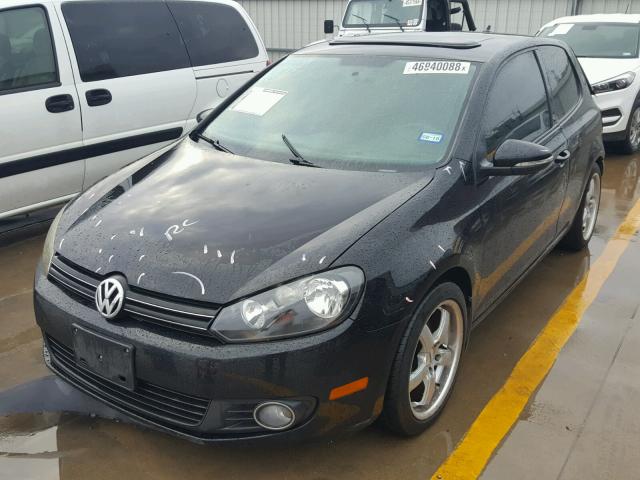 WVWMM7AJ0BW179646 - 2011 VOLKSWAGEN GOLF 黑色 照片 2