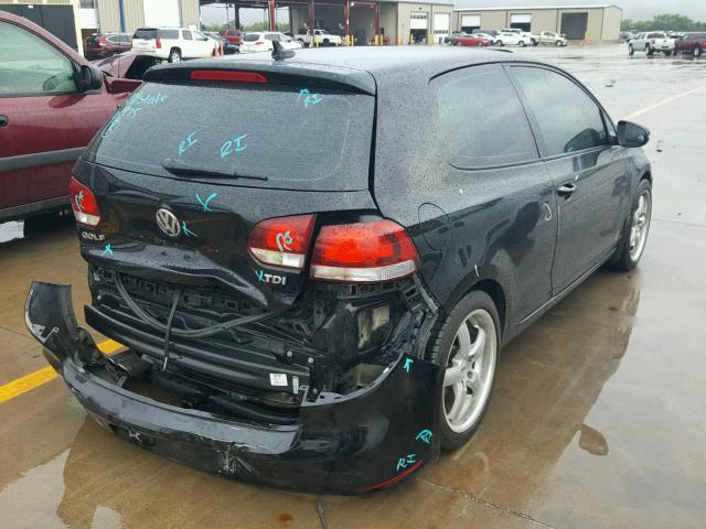 WVWMM7AJ0BW179646 - 2011 VOLKSWAGEN GOLF 黑色 照片 4