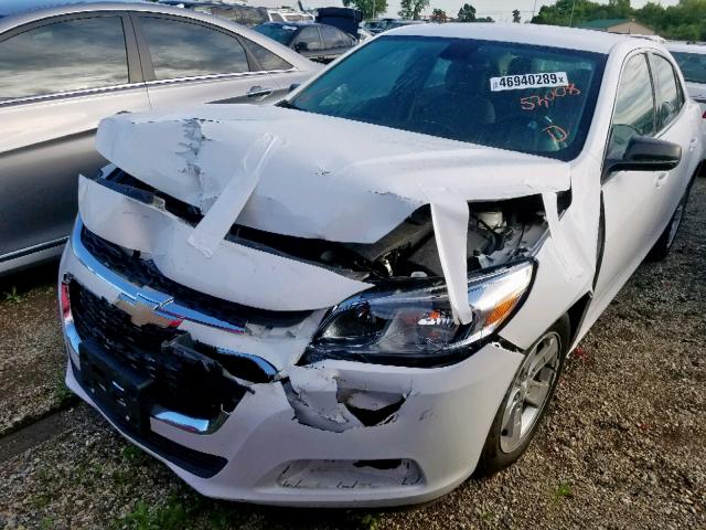 1G11B5SA7GF108973 - 2016 CHEVROLET MALIBU LIM თეთრი ფოტო 2