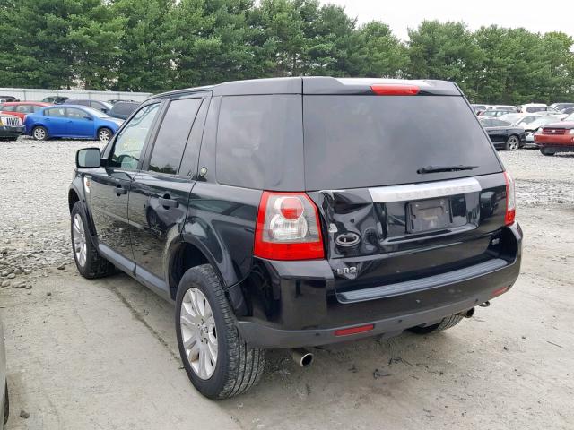 SALFP24N78H024325 - 2008 LAND ROVER LR2 SE BLACK photo 3