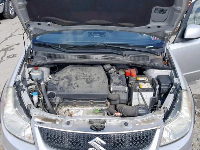 JS2YB5A31A6311301 - 2010 SUZUKI SX4 SILVER photo 7