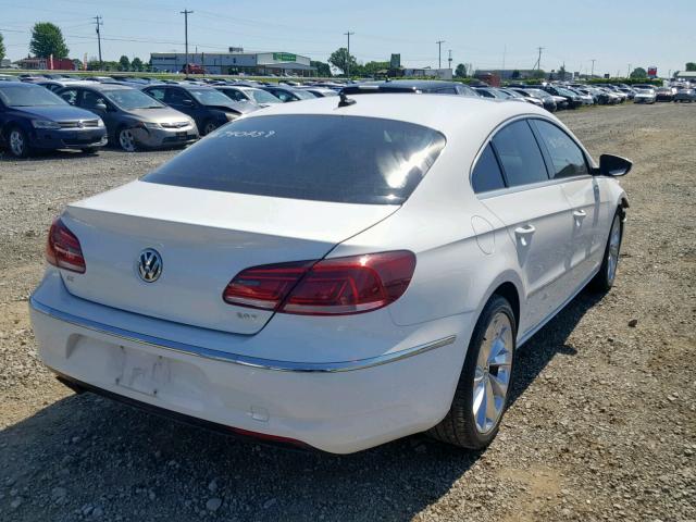 WVWRN7AN8DE539101 - 2013 VOLKSWAGEN CC LUXURY WHITE photo 4