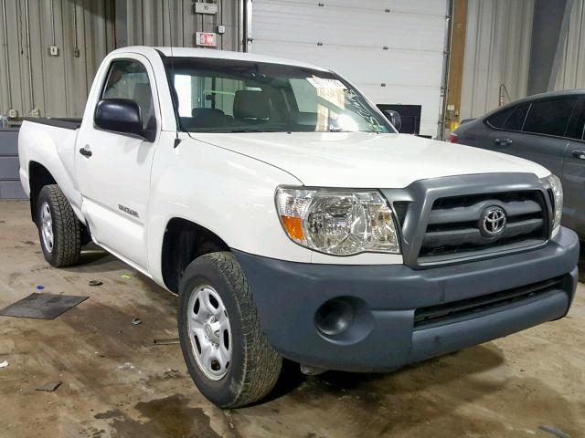 5TENX22N68Z522651 - 2008 TOYOTA TACOMA WHITE photo 1