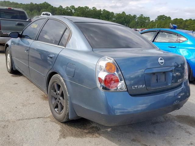 1N4AL11DX2C267088 - 2002 NISSAN ALTIMA BAS BLUE photo 3