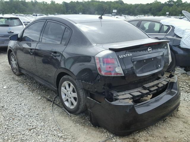 3N1AB6AP6BL660419 - 2011 NISSAN SENTRA 2.0 BLACK photo 3