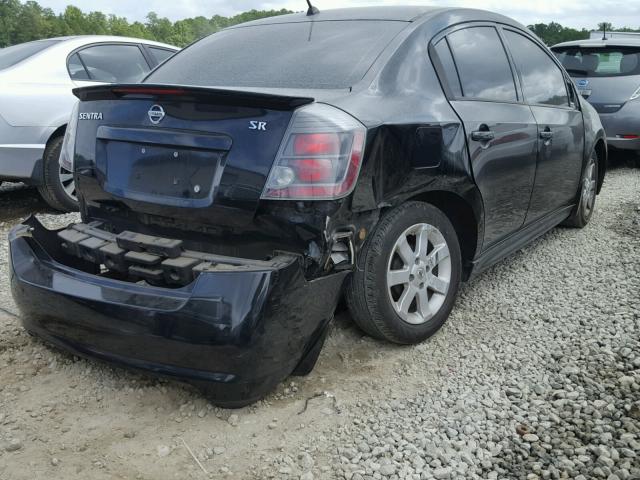 3N1AB6AP6BL660419 - 2011 NISSAN SENTRA 2.0 BLACK photo 4