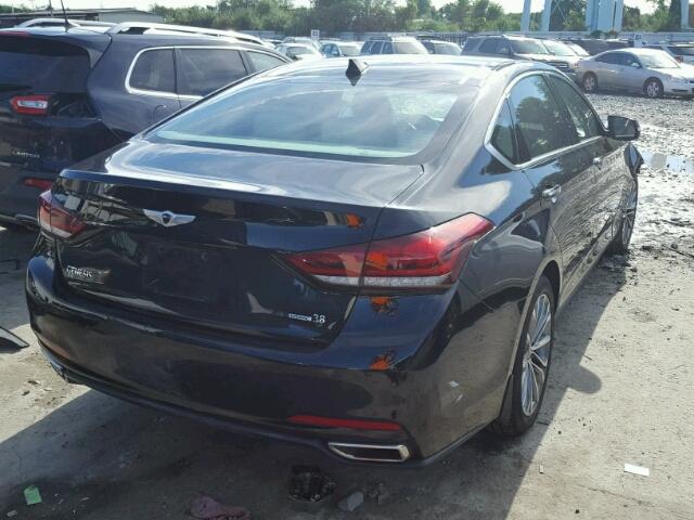 KMHGN4JE7GU108664 - 2016 HYUNDAI GENESIS 3. BLACK photo 4