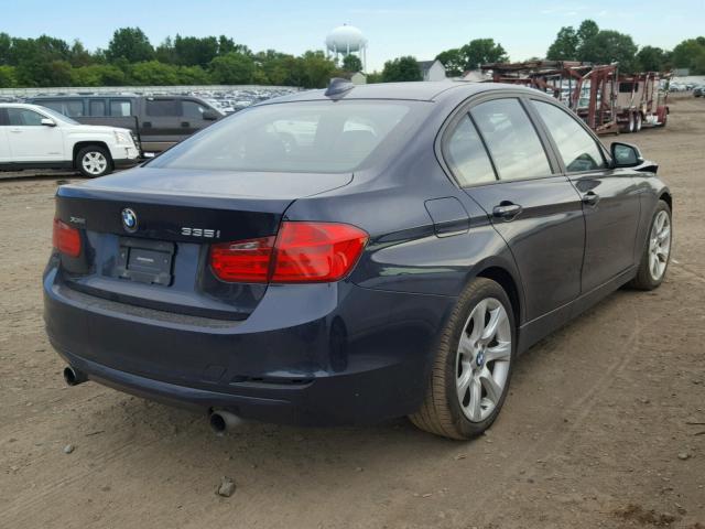 WBA3B9G52DNP39499 - 2013 BMW 335 XI BLUE photo 4