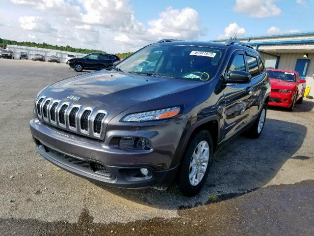 1C4PJMCS2HD227677 - 2017 JEEP CHEROKEE L GRAY photo 2