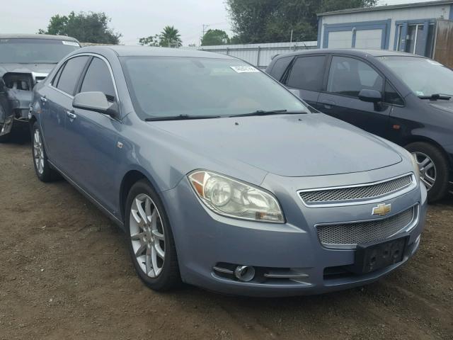 1G1ZK57768F172441 - 2008 CHEVROLET MALIBU LTZ BLUE photo 1