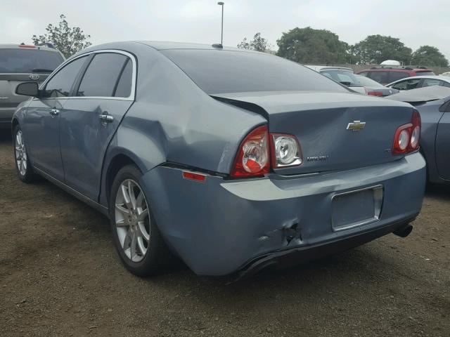 1G1ZK57768F172441 - 2008 CHEVROLET MALIBU LTZ BLUE photo 3