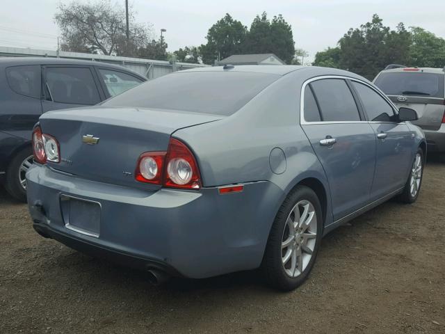 1G1ZK57768F172441 - 2008 CHEVROLET MALIBU LTZ BLUE photo 4