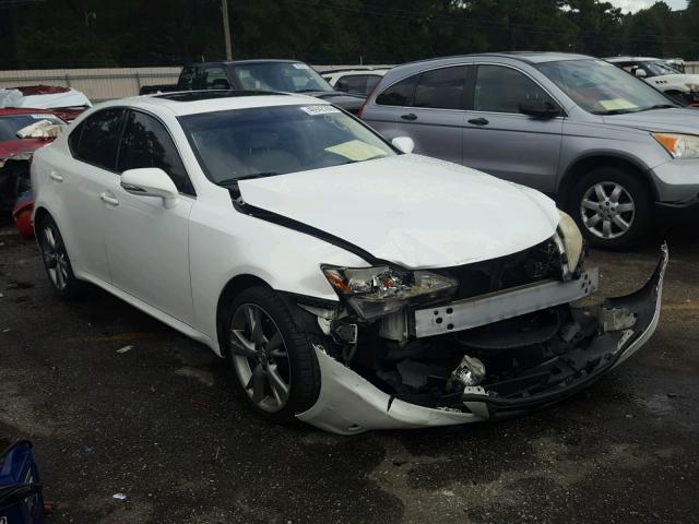 JTHBK262792091906 - 2009 LEXUS IS 250 WHITE photo 1