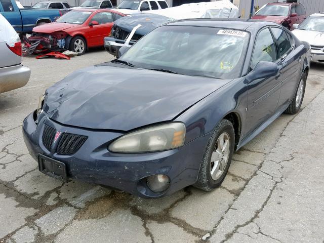 2G2WP552981134295 - 2008 PONTIAC GRAND PRIX GRAY photo 2