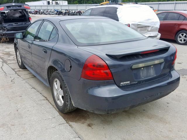 2G2WP552981134295 - 2008 PONTIAC GRAND PRIX GRAY photo 3