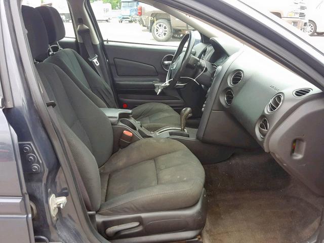 2G2WP552981134295 - 2008 PONTIAC GRAND PRIX GRAY photo 5