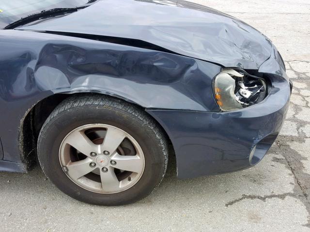 2G2WP552981134295 - 2008 PONTIAC GRAND PRIX GRAY photo 9