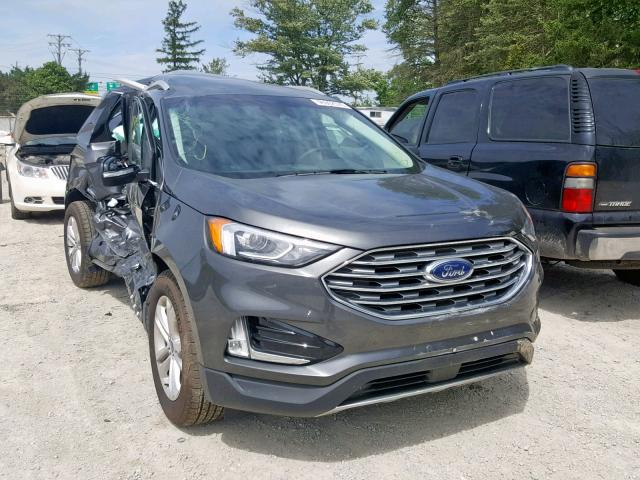 2FMPK4J99KBC08761 - 2019 FORD EDGE SEL GRAY photo 1