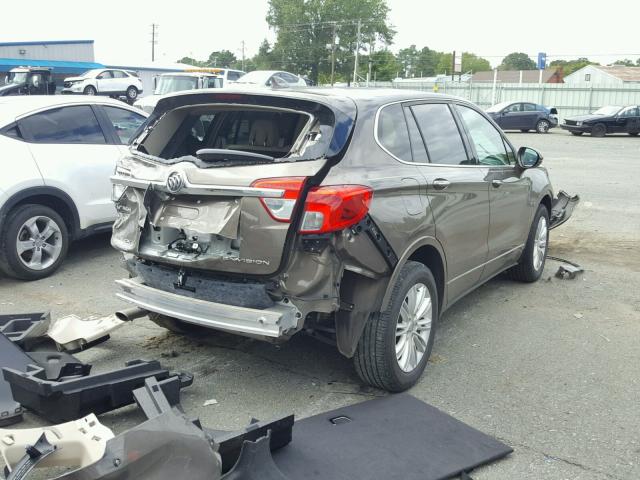 LRBFXASA3HD098798 - 2017 BUICK ENVISION P TAN photo 4