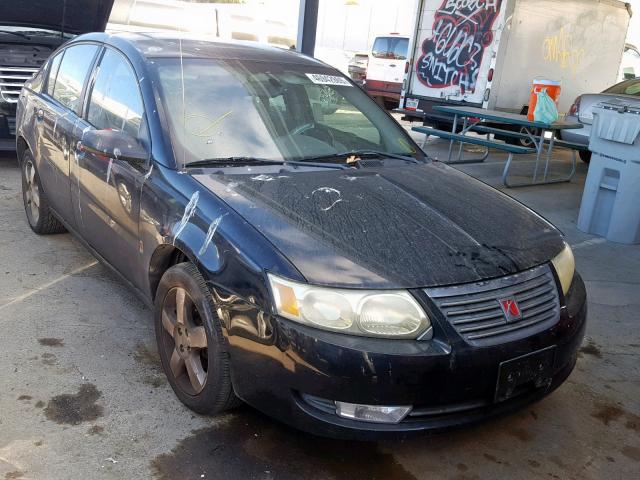 1G8AL55FX6Z200937 - 2006 SATURN ION LEVEL BLACK photo 1
