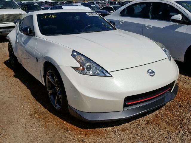 JN1AZ4EH1EM636848 - 2014 NISSAN 370Z BASE WHITE photo 1