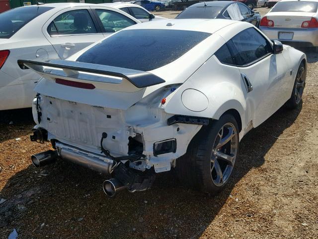 JN1AZ4EH1EM636848 - 2014 NISSAN 370Z BASE WHITE photo 4