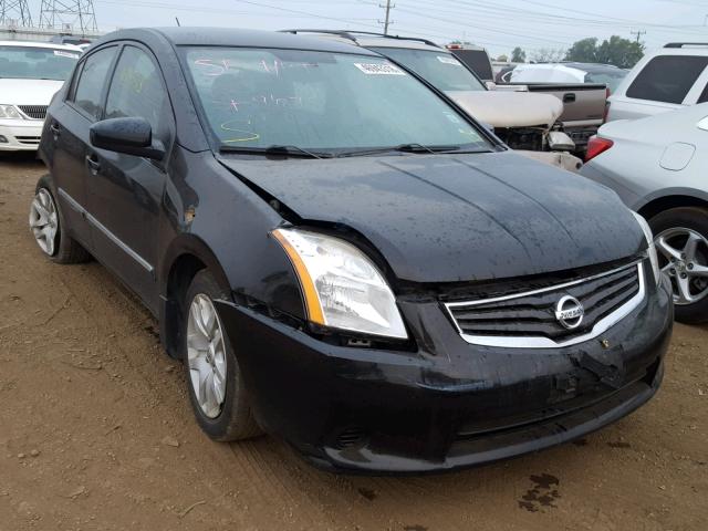 3N1AB6APXCL675619 - 2012 NISSAN SENTRA 2.0 BLACK photo 1