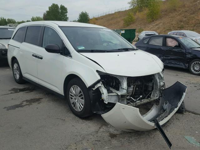 5FNRL5H29GB004271 - 2016 HONDA ODYSSEY LX WHITE photo 1