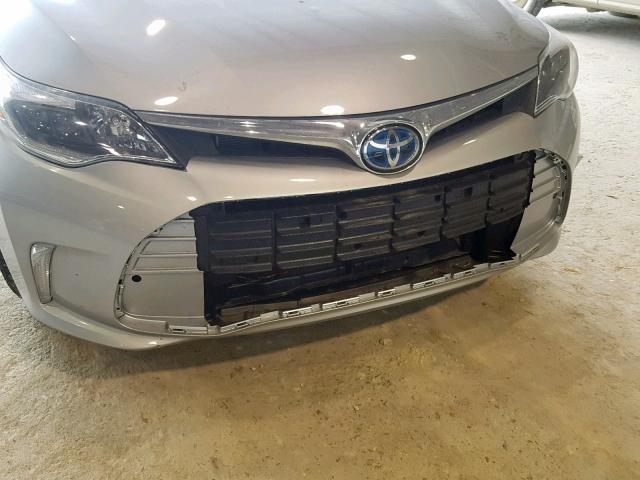 4T1BD1EB2JU063135 - 2018 TOYOTA AVALON HYB SILVER photo 9