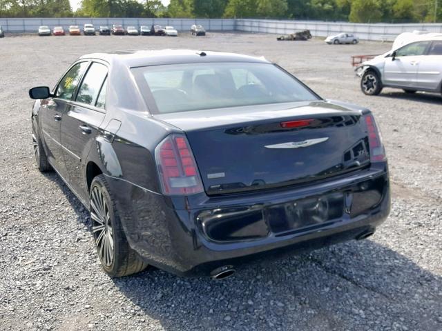 2C3CCAJG7EH263714 - 2014 CHRYSLER 300C VARVA BLACK photo 3