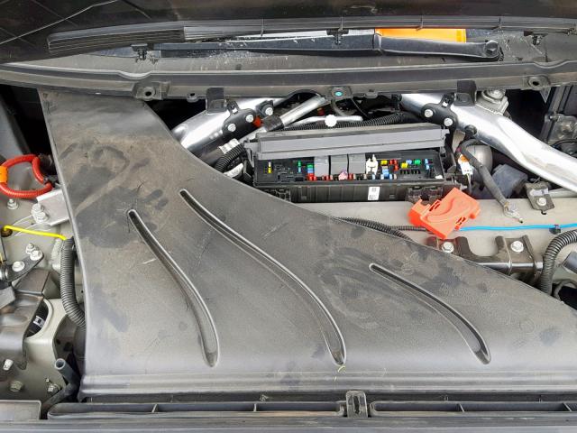 5YJSA1E23HF215410 - 2017 TESLA MODEL S رمادي صورة 7