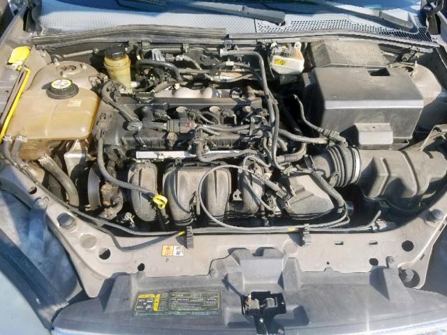 1FAFP34N75W232814 - 2005 FORD FOCUS ZX4 BROWN photo 7