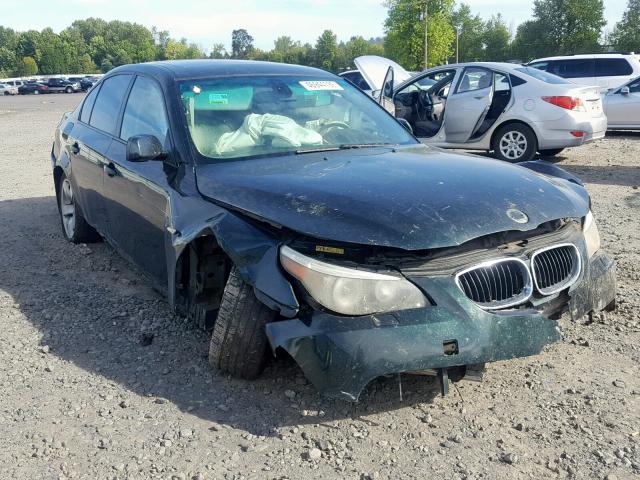 WBANA53535B864542 - 2005 BMW 525 I GREEN photo 1