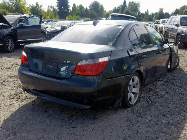 WBANA53535B864542 - 2005 BMW 525 I GREEN photo 4