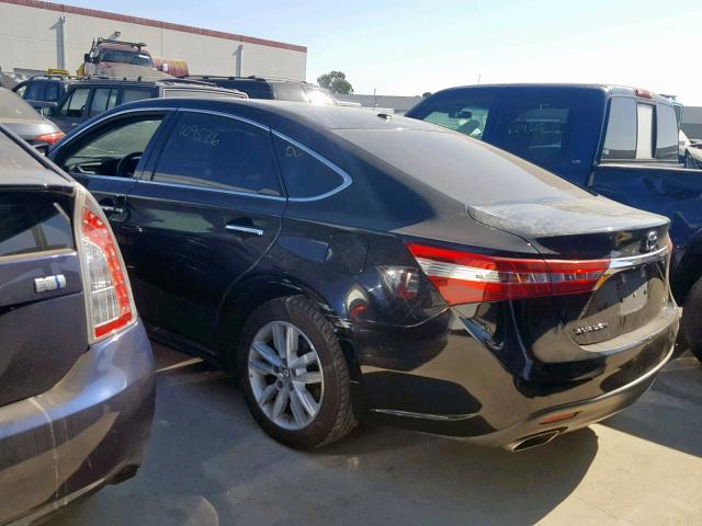 4T1BK1EB8FU140684 - 2015 TOYOTA AVALON XLE BLACK photo 3